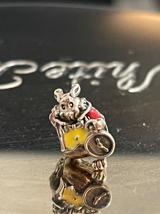 Pandora Disney Alice in Wonderland White Rabbit charm - Picture 3 of 6